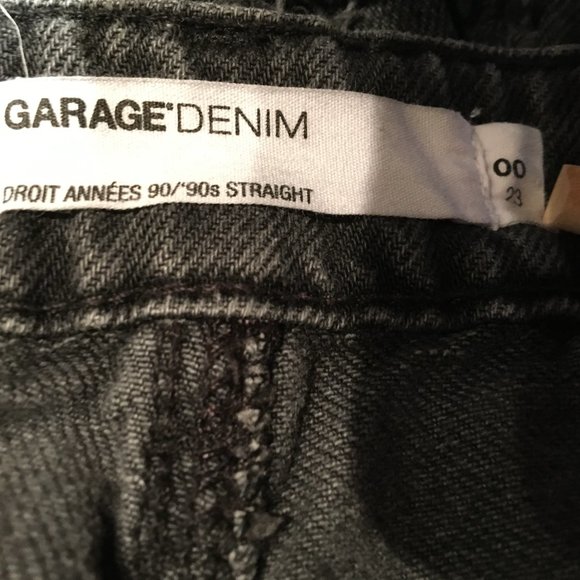 Garage Denim Droit années 90 (00-23) Noir - Picture 8 of 8